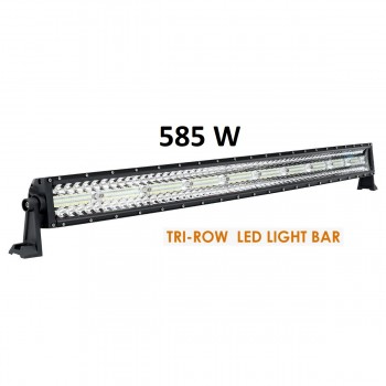 Proiector auto led bar curbat, 12D, 585W, 12-24V, 80CM, Profesional Spot & Flood, Combo Beam