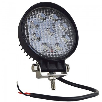 Proiector LED auto offroad 27W,10-30V spot rotund