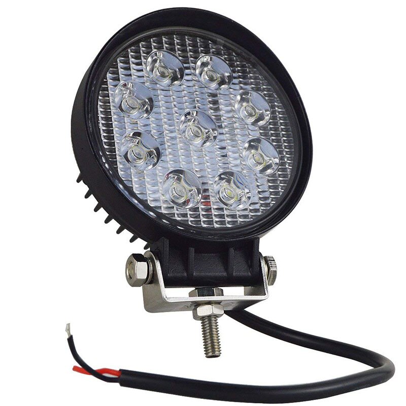 Proiector LED auto offroad 27W,10-30V spot rotund