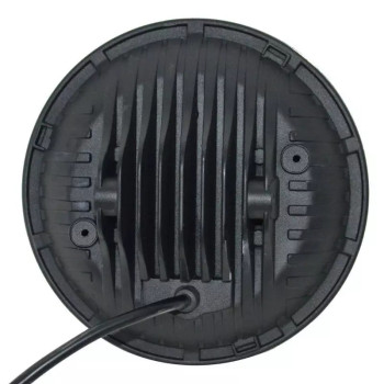Far auto LED, 4x4, 130W, 7 inch, rotund