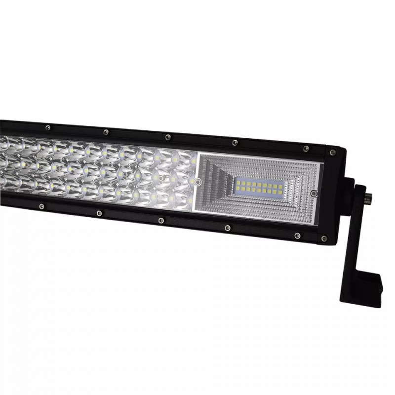 Proiector auto led bar curbat, 729W, 12-24V, 130CM, Spot & Flood Combo Beam