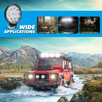 PROIECTOR LED AUTO 48W, SPOT ROTUND