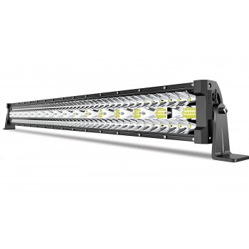 Proiector auto LED, 975W, 130CM, Triple Row Spot & Flood, Led bar Ultra Light, 12-24V