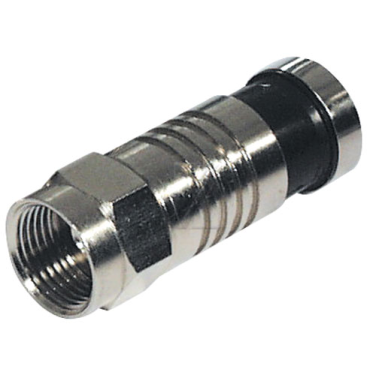Mufa F RG6 compresie