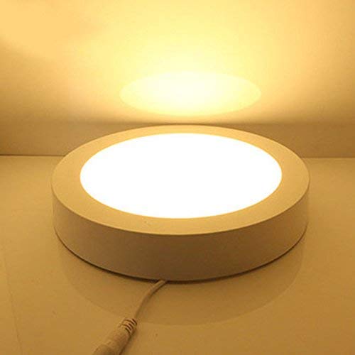 Plafoniera led rotunda, lumina calda, 18W, aplicata, driver inclus