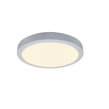 Plafoniera led rotunda, lumina calda, 18W, aplicata, driver inclus