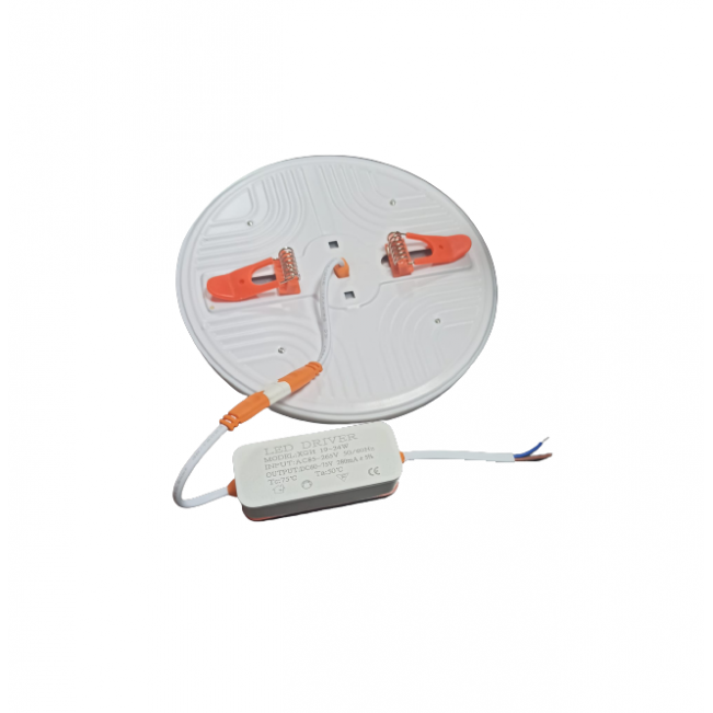 Plafoniera LED incastrabila 36W, fara cadru, rotunda, 3600 lm, 6500K