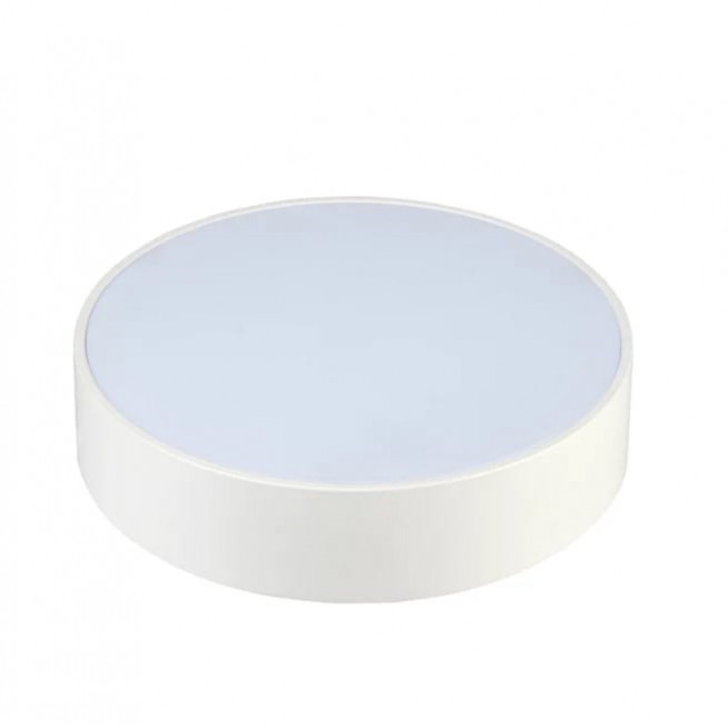 Panou led rotund 24W, 6500K, lumina alba, aplicat