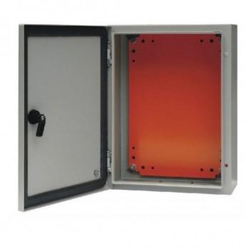 Tablou Electric / Cofret Metalic de Exterior Aparent, Dimensiuni 300x250x150 mm, cu Contrapanou Inclus, IP65 Tablou Electric / Cofret Metalic de Exterior Aparent, Dimensiuni 300x250x150 mm, cu Contrapanou Inclus, IP65