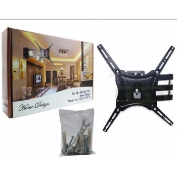 Suport TV de Perete Reglabil cu Braț, pentru LED/LCD/Smart TV, Max 50kg, VESA 400x400