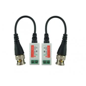 Video Balun Pasiv cu fir  2buc/set , prindere cu surub