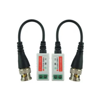 Video Balun Pasiv cu fir  2buc/set , prindere cu surub
