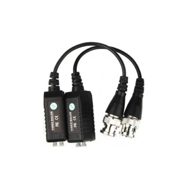 Video Balun Pasiv cu fir prindere press-fit 2buc/set Compatibil HD-AHD