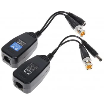 Video Balun  HD-CVI/TVI/AHD-PV/PVD/PVA cu alimentare