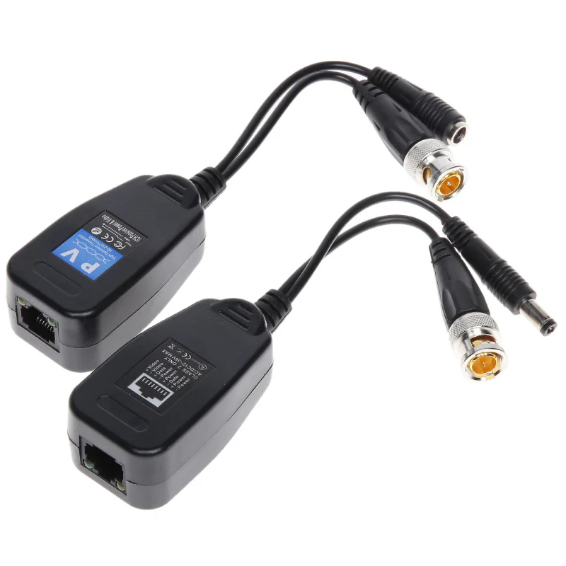 Video Balun HD-CVI/TVI/AHD-PV/PVD/PVA cu alimentare Video Balun HD-CVI/TVI/AHD-PV/PVD/PVA cu alimentare