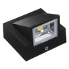 Aplica LED perete exterior, 3W, lumina calda, IP65