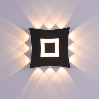 Aplica LED perete exterior, 14W, lumina calda, IP65