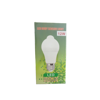 Bec LED cu senzor de miscare E27 12W 1080lm lumina rece