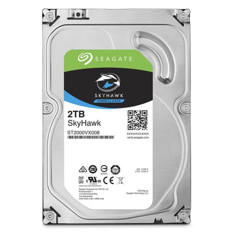Seagate-Skyhawk 3.5, 2TB,  SATA3-Surveillance
