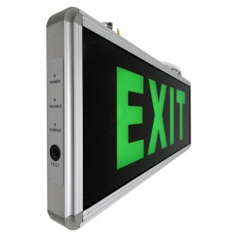 Lampa emergenta EXIT cu acumulator / 2 fete