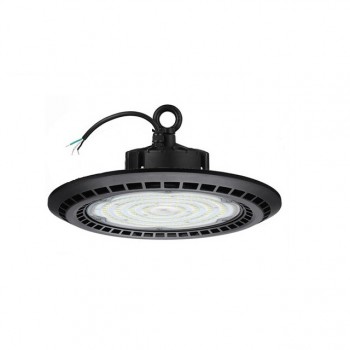 Lampa led industriala tip palarie 150W 6500K neagra