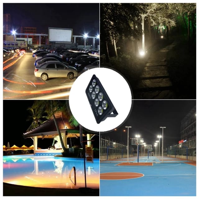 Proiector LED ultracob exterior 400W, 8X50W , IP65, 6500K