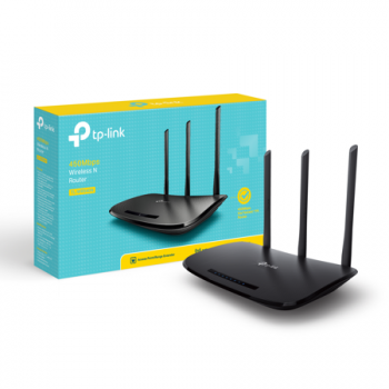 Router Wireless TP-Link TL-WR940N, 1xWAN 10/100, 4xLAN 10/100, 3 antene fixe
