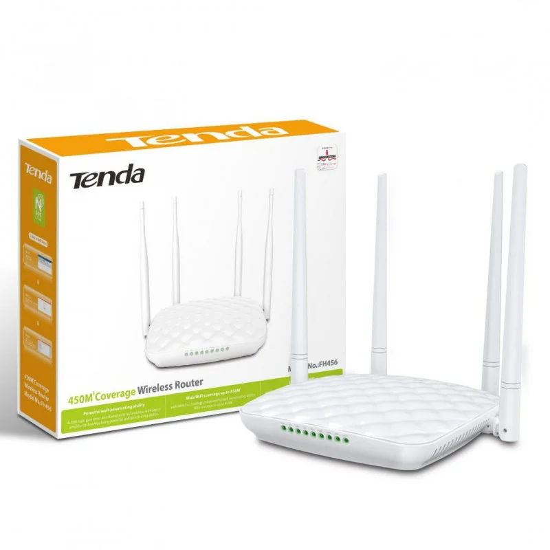 Router Wireless TENDA FH456, 300Mbps, 1* FH456