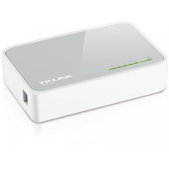Switch TP-Link TL-SF1005D, 5 porturi 10/100Mbps, Desktop, plastic