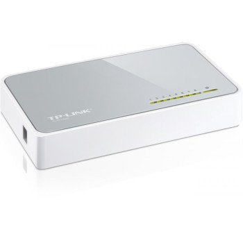 Switch TP-Link TL-SF1008D, 8 porturi 10/100Mbps, Desktop, plastic
