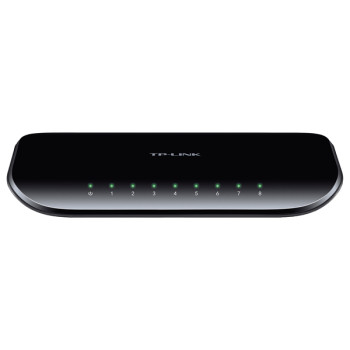 Switch TP-Link TL-SG1008D, 8 porturi Gigabit, Desktop, plastic