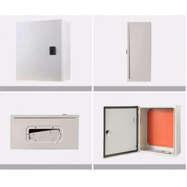 Tablou Electric / Cofret Metalic de Exterior Aparent, Dimensiuni 600x400x250 mm, cu Contrapanou Inclus, IP65