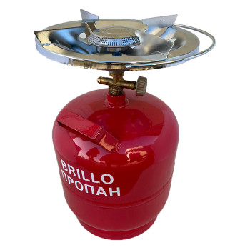 Butelie Voiaj cu Arzator Brillo, 5 l Butelie Voiaj cu Arzator Brillo, 5 l