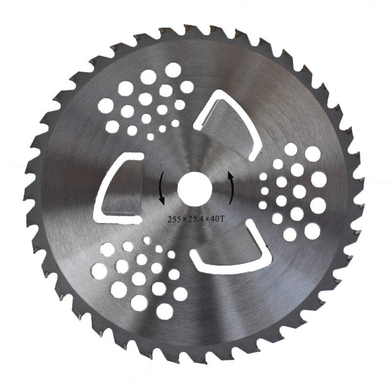 Disc motocositoare cu vidia si aripioare 230 x 25,4 mm x 40T - ElDepo.ro Fotografie detaliată cu Disc motocositoare cu vidia si aripioare 230 x 25,4 mm x 40T, ideal pentru Motocoase si Piese