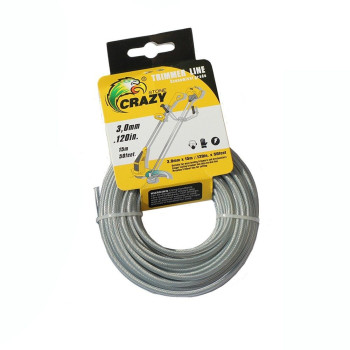Fir motocoasa insertie otel 2.4mm x 8m
