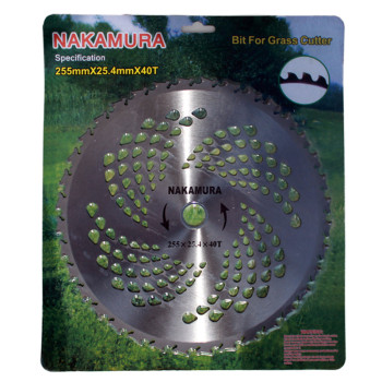 Disc motocoasa Nakamura 255x25.4x40T COLT MIC