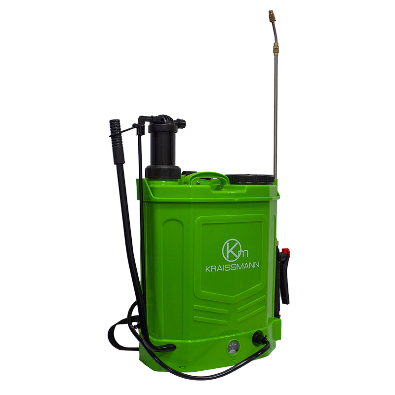 Pompa De Stropit Kraissmann 18L 2 In 1- Manuala Si Electrica