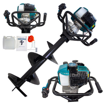 Motoburghiu foreza pamant Kraissmann 5.7CP fara burghiu