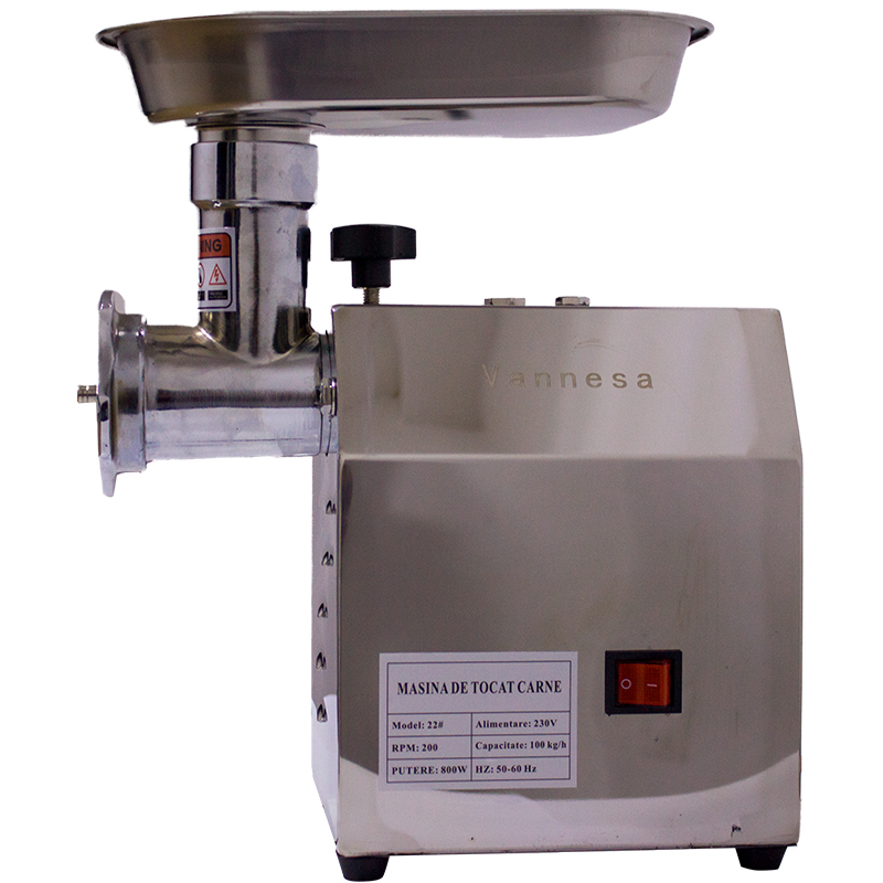 Masina Tocat Carne Electrica Vannesa 800W Cu Palnie Carnati