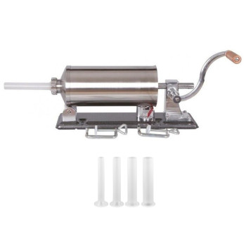 Aparat de umplut carnati 4Kg, inox alimentar, orizontal