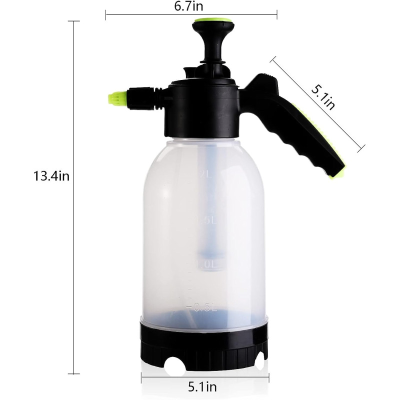 Fotografie detaliată cu Pulverizator de mana PRO 2L, ideal pentru Pompe si Echipamente Stropit
