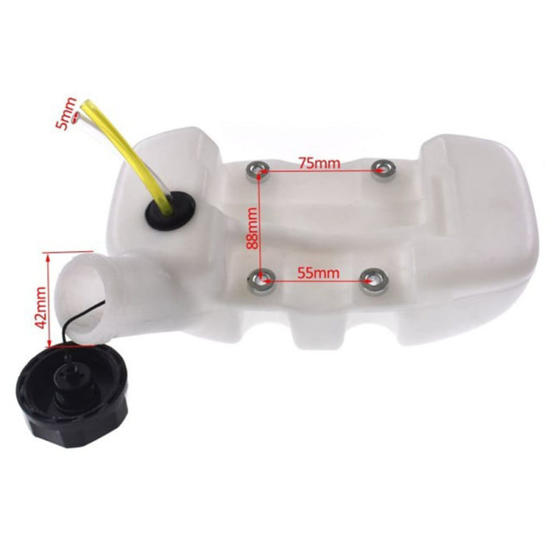 Rezervor Benzina Motocoasa Husqvarna 143R Protecție Motocoasă