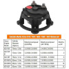 Starter Manivelă Manuală Pentru Motor Diesel 173F / 178F / 186F / 190F / 192F Cqml?18 Starter Manivelă Manuală Pentru Motor Diesel 173F / 178F / 186F / 190F / 192F Cqml?18