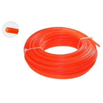 Fir motocoasa tip patrat, 2.4mm, 12m