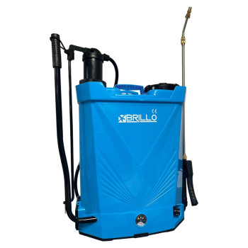 Pompa de stropit Brillo 16L 2 in 1 - manuala si electrica
