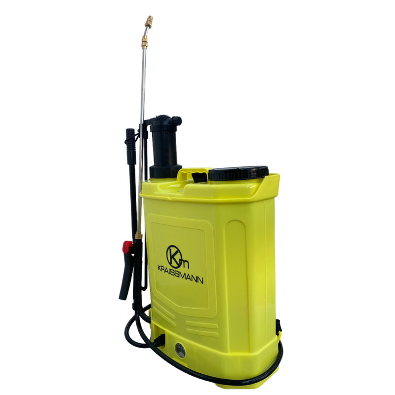 Pompa De Stropit Kraissmann 16L 2 In 1- Manuala Si Electrica
