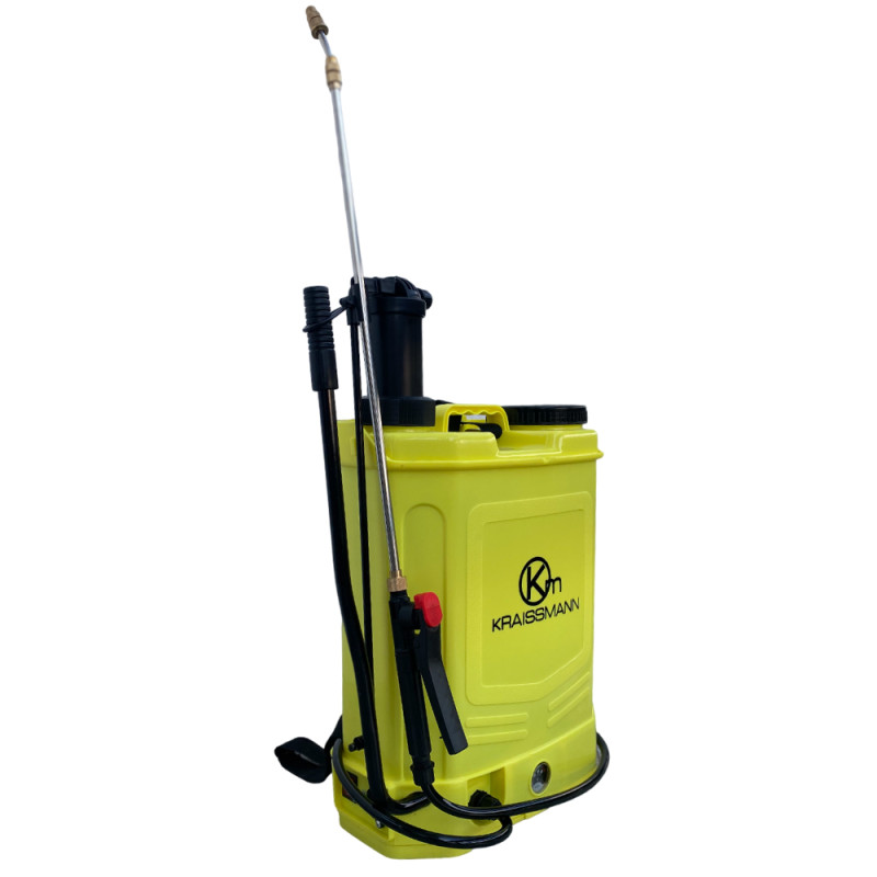 Pompa De Stropit Kraissmann 16L 2 In 1- Manuala Si Electrica