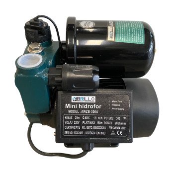 Mini hidrofor 370W, 1.8 mc/h, H refulare 20m