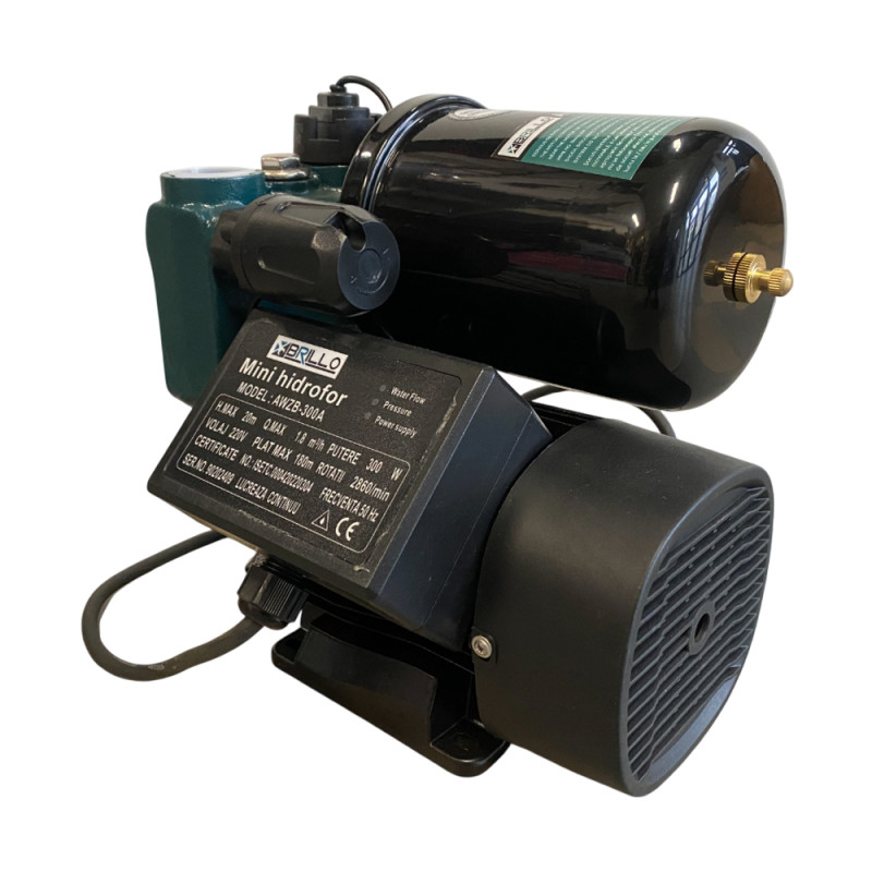 Mini Hidrofor 370W, 1.8 Mc/H, H Refulare 20M Ape Curate/Murdare