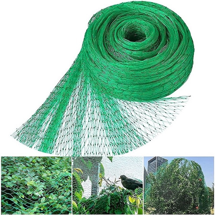 Plasa Protectie Plante Anti-Pasari 2M X 10M Ferme Animale Plasa Protectie Plante Anti-Pasari 2M X 10M Ferme Animale